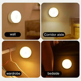 Luz de LED Automática com Sensor de Movimento para Quarto e Escadas