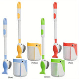 Escova Sanitária 360° de Silicone com Suporte