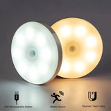 Luz de LED Automática com Sensor de Movimento para Quarto e Escadas