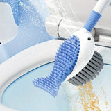 Escova Sanitária 360° de Silicone com Suporte