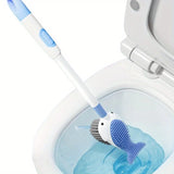 Escova Sanitária 360° de Silicone com Suporte