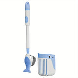 Escova Sanitária 360° de Silicone com Suporte